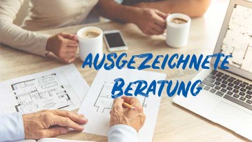 Ausgezichnete Beratung - Schritt fuer Schritt gemeinsam