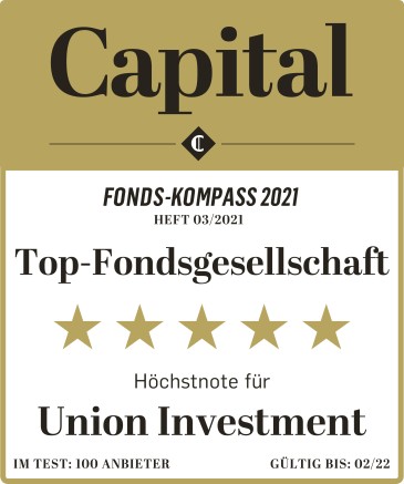 Auszeichnung zur Top-Fondsgesellschaft